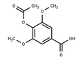 4-Acetoxy-3,5-dimethoxybenzoic acid – Figure 1 of 1