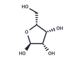 alpha-D-Lyxofuranose – Figure 1 of 1