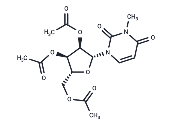 2',3',5'-Tri-O-acetyl-N3-methyluridine – Figure 1 of 1