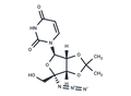 2',3'-O-Isopropylidene-4'-alpha-azido-uridine – Figure 1 of 1