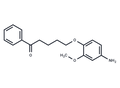 Valerophenone, 5-(4-amino-2-methoxyphenoxy)- – Figure 1 of 1