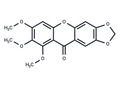 7,8,9-Trimethoxy-10H-1,3-dioxolo[4,5-b]xanthen-10-one – Figure 1 of 1