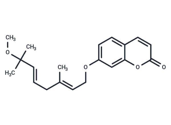 7-[(7-Methoxy-3,7-dimethyl-2,5-octadienyl)oxy]-2H- – Figure 1 of 1