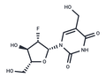 2'-Deoxy-2'-fluoro-5-hydroxymethyl   arabinouridine – Figure 1 of 1