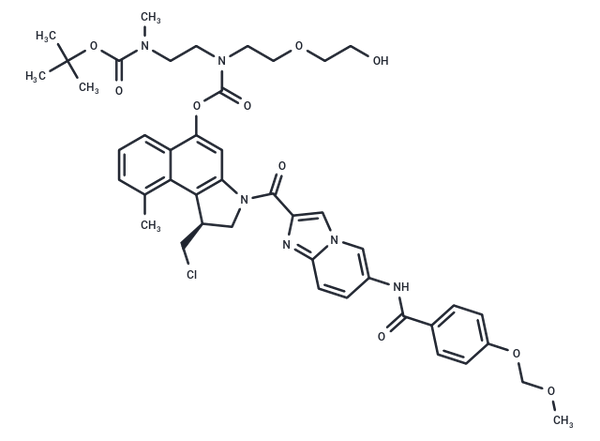 MethylCBI-azaindole-benzamide-MOM-Boc-ethylenediamine-D – Figure 1 of 1