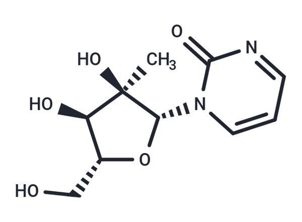 2'-C-b-Methyl-4-deoyuridine – Figure 1 of 1