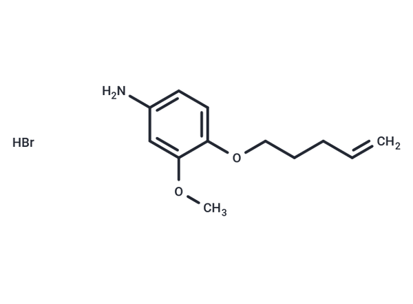 m-Anisidine, 4-(4-pentenyloxy)-, hydrobromide – Figure 1 of 1