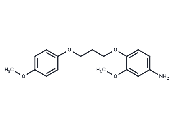 m-Anisidine, 4-(3-(p-methoxyphenoxy)propoxy)- – Figure 1 of 1