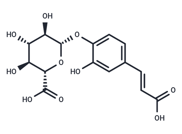 Caffeic acid 4-O-glucuronide – Figure 1 of 1
