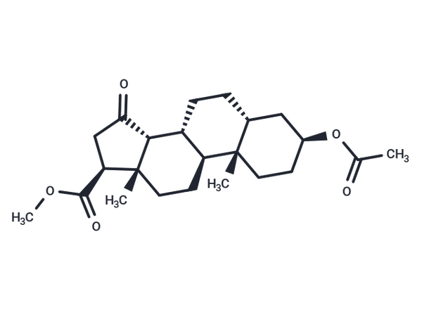 methyl 3-(acetyloxy)-15-oxoandrostane-17-carboxylate – Figure 1 of 1