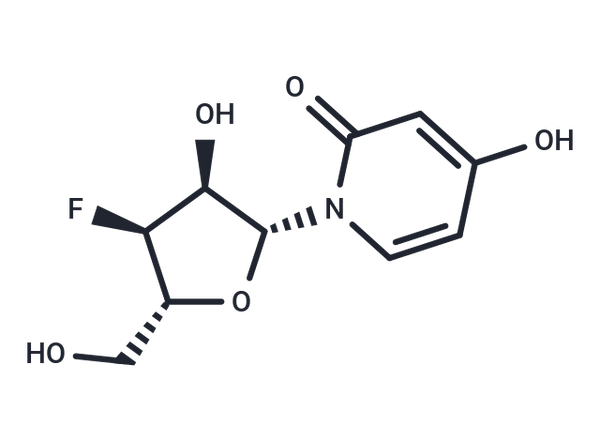3'-Deoxy-3'-flluoro-3-deazauridine – Figure 1 of 1