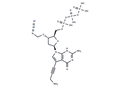 7-Deaza-7-propargylamino-3'-azidomethyl-dGTP – Figure 1 of 1