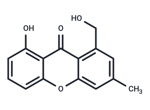 8-Hydroxy-1-(hydroxymethyl)-3-methylxanthone – Figure 1 of 1