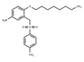 m-Toluidine, 4-(octyloxy)-alpha-(p-tolylsulfonyl)- – Figure 1 of 1