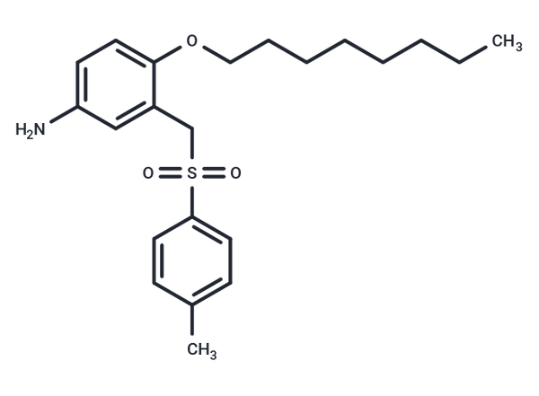 m-Toluidine, 4-(octyloxy)-alpha-(p-tolylsulfonyl)- – Figure 1 of 1