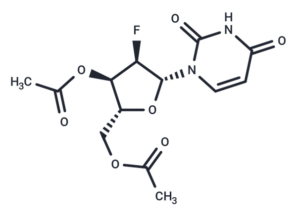 2'-Deoxy-2'-fluoro-3',5'-di-O-acetyluridine – Figure 1 of 1