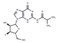 N2-iso-Butyroyl-3'-deoxy-3'-fluoro   guanosine – Figure 1 of 1