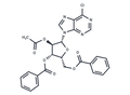 6-chloro-purine-9-b-D-(2-O-acetyl-3,5-di-O-benzoyl)xylo-furanoside – Figure 1 of 1