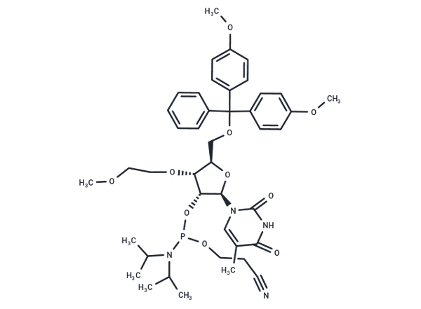 3'-O-MOE-5MeU-2'-phosphoramidite – Figure 1 of 1