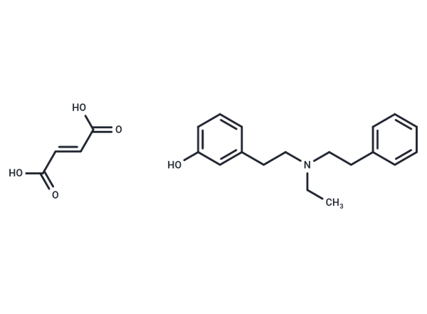 Phenol, m-(2-(N-ethylphenethylamino)ethyl)-, fumarate (1:1) – Figure 1 of 1