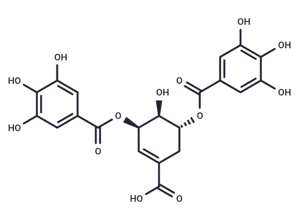 3,5-Di-O-galloylshikimic acid – Figure 1 of 1