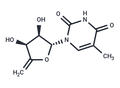 4',5'-Didehydro-5'-deoxy-5-methyluridine – Figure 1 of 1