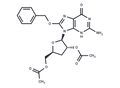 2',3'-Di-O-acetyl-8-benzyloxy-3'-deoxy   guanosine – Figure 1 of 1