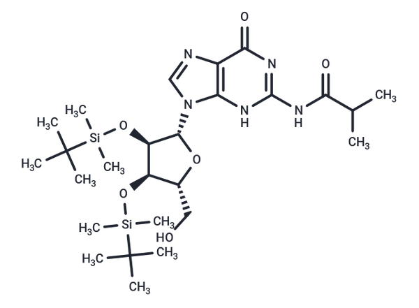 N2-iBu-2',3'-bis-O-TBDMS   guanosine – Figure 1 of 1