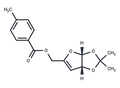 3-Deoxy-1,2-O-isopropylidene-5-O-(p-toluoyl)- α-D-glycero-pent-3-enofuranose – Figure 1 of 1