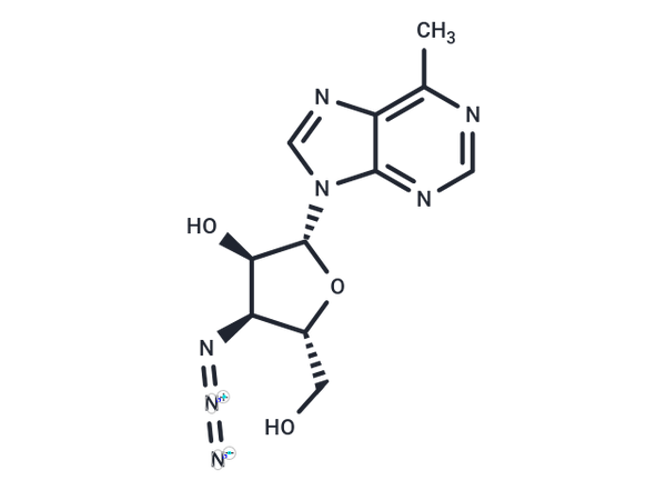 6-Methylpurine-b-D-(3-azido-3-deoxy)riboside – Figure 1 of 1