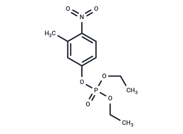m-Cresol, 4-nitro-, diethyl phosphate – Figure 1 of 1