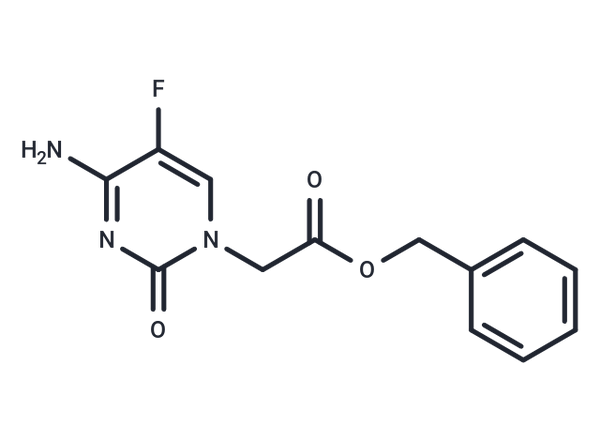 5-Fluorocytosin-1-yl-acetic  acid benzyl ester – Figure 1 of 1