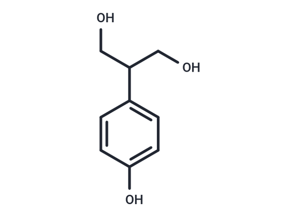 2-(4-Hydroxyphenyl)propane-1,3-diol – Figure 1 of 1