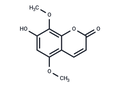 7-Hydroxy-5,8-dimethoxycoumarin – Figure 1 of 1