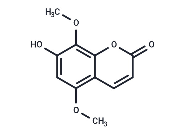 7-Hydroxy-5,8-dimethoxycoumarin – Figure 1 of 1