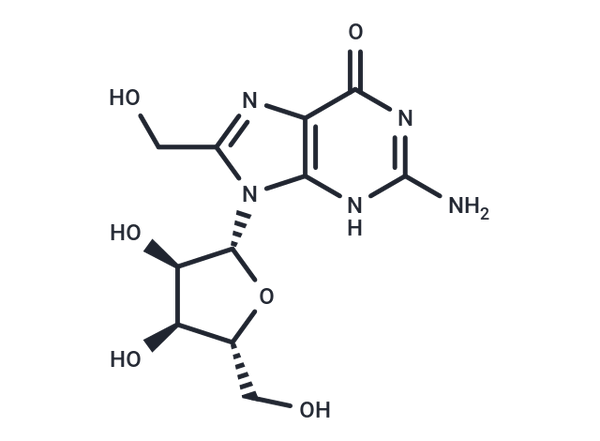 8-Hydroxymethyl guanosine – Figure 1 of 1