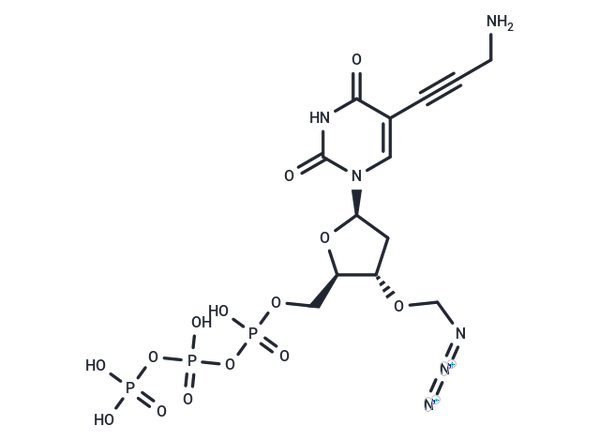 5-Propargylamino-3'-azidomethyl-dUTP – Figure 1 of 1