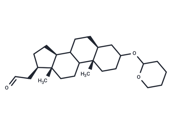 3-(tetrahydro-2H-pyran-2-yloxy)pregnan-21-al – Figure 1 of 1