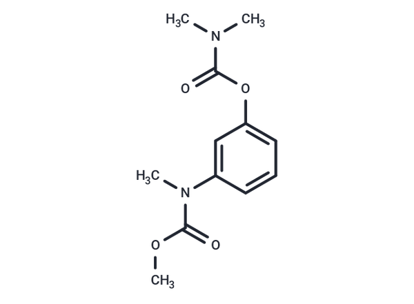 Carbanilic acid, m-hydroxy-N-methyl-, methyl ester, dimethylcarbamate (ester) – Figure 1 of 1