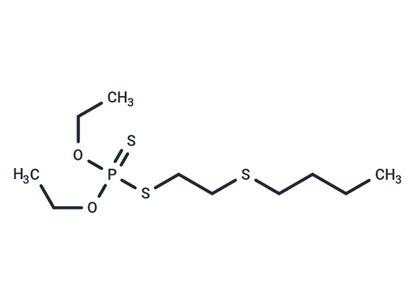 Phosphorodithioic acid, S-(2-butylthioethyl) O,O-diethyl ester – Figure 1 of 1