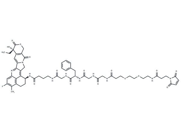 Mal-PEG2-Gly-Gly-Phe-Gly-Exatecan – Figure 1 of 1