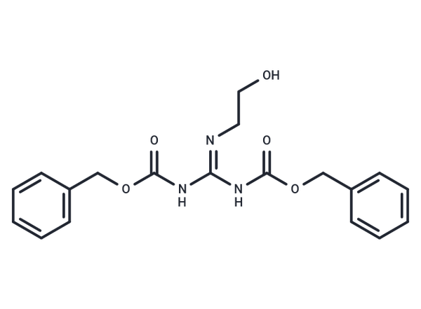 N,N'-bis-Cbz-N''-(2-hydroxyethyl)-guanidine – Figure 1 of 1