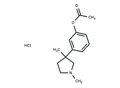 Phenol, m-(1,3-dimethyl-3-pyrrolidinyl)-, acetate, hydrochloride – Figure 1 of 1