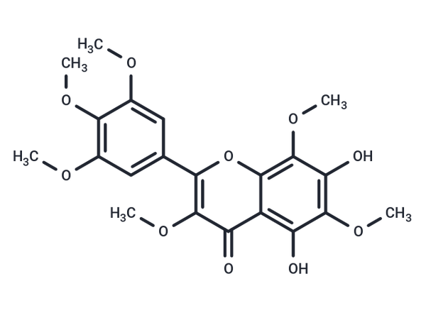 5,7-Dihydroxy 3,3',4',5',6,8-hexamethoxyflavone – Figure 1 of 1