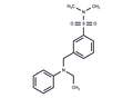 Benzenesulfonamide, 3-((ethylphenylamino)methyl)-N,N-dimethyl- – Figure 1 of 1