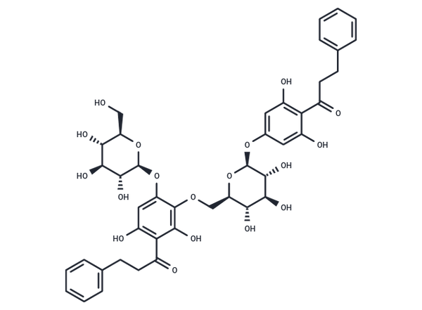 2',4',6'-Trihydroxydihydrochalcone 4'-O-glucoside – Figure 1 of 1