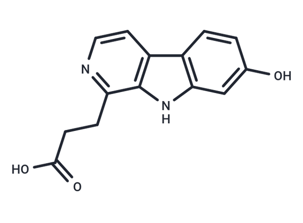 7-Hydroxy-beta-carboline-1-propionic acid – Figure 1 of 1