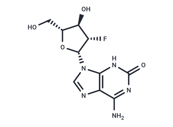 2-Hydroxy-2'-deoxy-2'-fluoro-beta-D-arabino adenosine – Figure 1 of 1