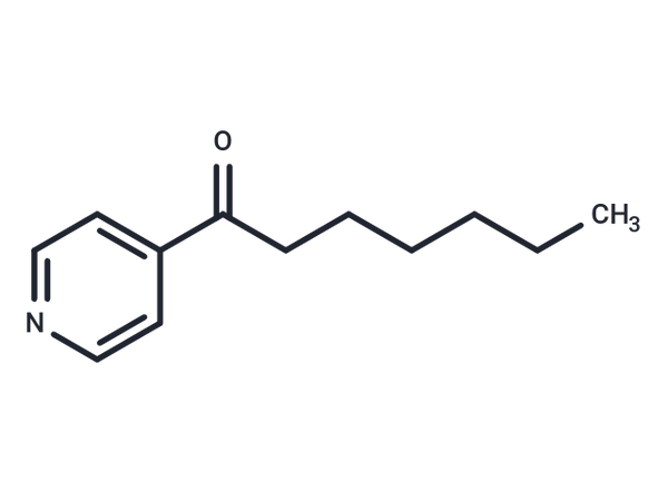 1-Heptanone, 1-(4-pyridyl)- – Figure 1 of 1