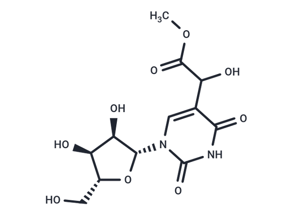 5-(1-Hydroxy)(methoxycarbonyl)methyl   uridine – Figure 1 of 1